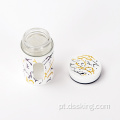 Mini Marbl Jar Spice Conjunto Jar Candy Storage Contêineres para copo de garrafa de cozinha